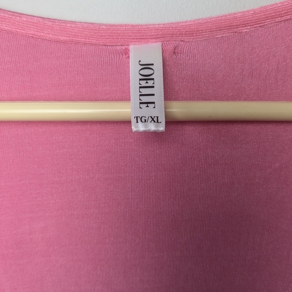 JOELLE Collection Cardigan Cover Up Size XL (Could Fit 2XL) Colorful Bright Pink - Picture 6 of 11